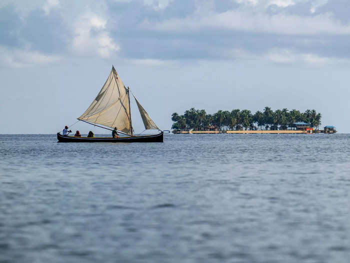 Carti Sugtupu is only 3.2 feet above sea level.