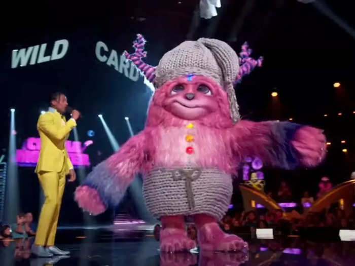 Cuddle Monster is apparently the biggest costume in "Masked Singer" history.