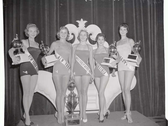 1954: Miss South Carolina Miriam Stevenson