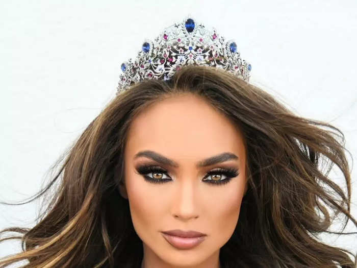 Gabriel began competing in pageants after a hairstylist convinced her.