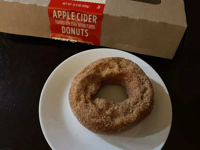 The apple-cider doughnuts were a hit at my house.