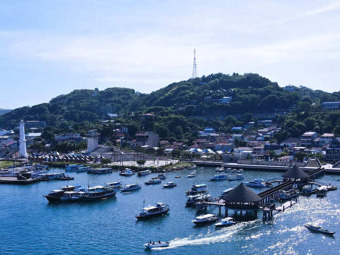 Labuan Bajo, once a small fishing town on the tip of Flores Island, is the gateway to the national park.