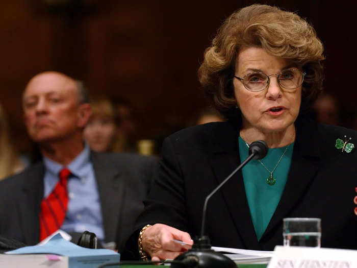 She was also the first woman to chair the Senate Rules Committee and Senate Intelligence Committee.