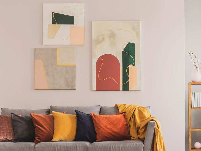 Transform your home with some toned-down art.