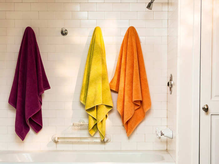 Update your bathroom with seasonal towels and soaps.