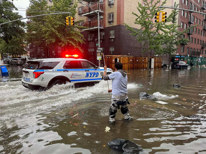 Once again, New York is underwater.