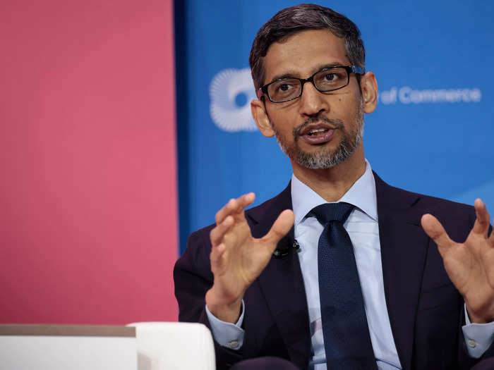 In 2020, Pichai was at the forefront of Google