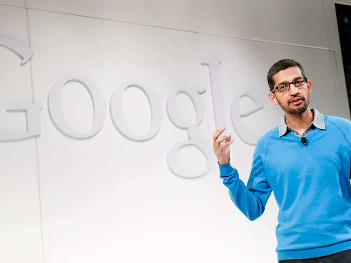 Less than a year later, he was named CEO of Google.