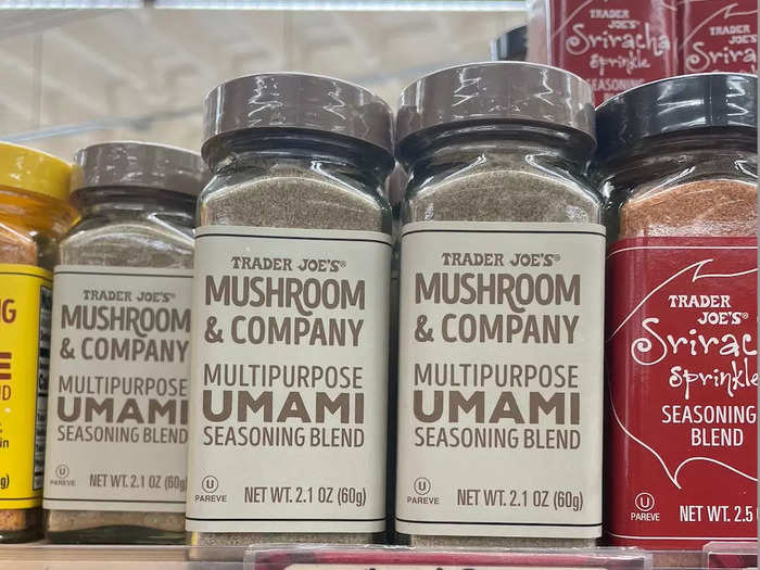 The mushroom umami seasoning adds a boost of flavor to anything it touches.