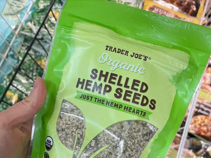 I sprinkle hemp seeds on salads, avocado toast, and breakfast bowls for an added boost of protein, omegas, and minerals including iron.