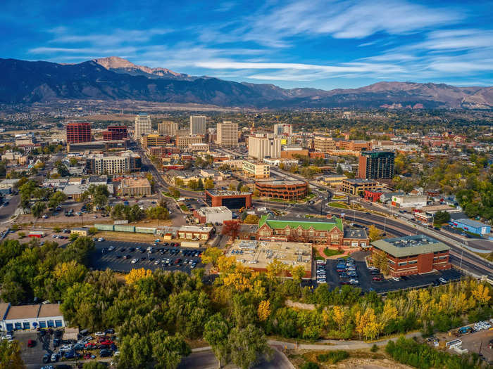 3. Colorado Springs, Colorado