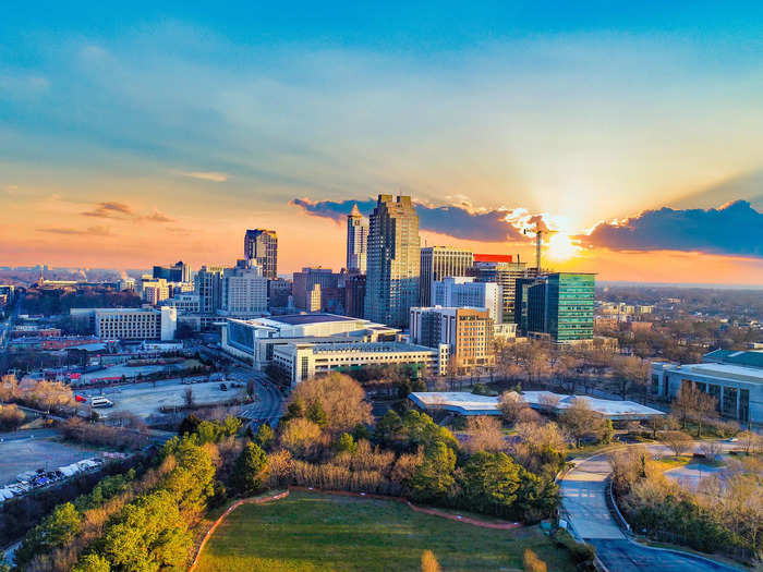 9. Raleigh, North Carolina