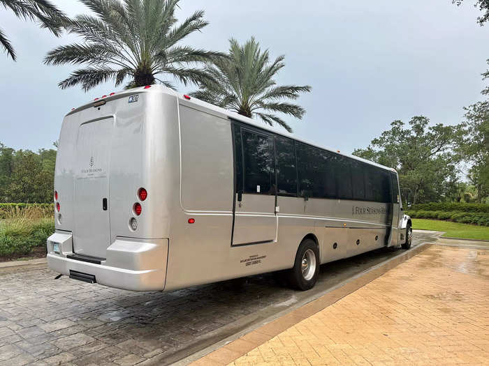 We also briefly visited Magic Kingdom via private motorcoach.