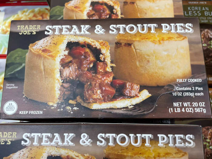 For a hearty dinner after sports practices, the steak-and-stout pies work wonders.