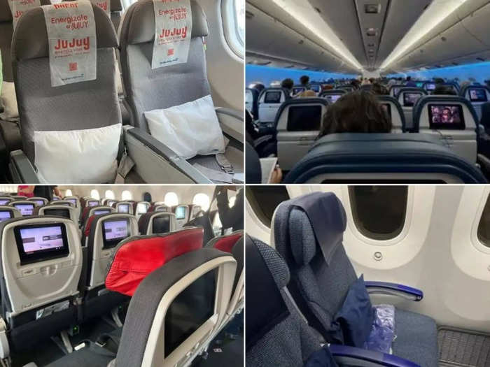 Comparing these economy cabins, each one had the typical bells and whistles of coach: a headrest, padded-enough seats, and a fine inflight entertainment system.