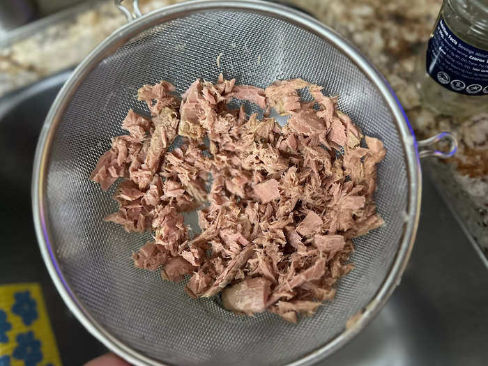 I splurged on a jar of tuna packed in olive oil, and it was worth it.