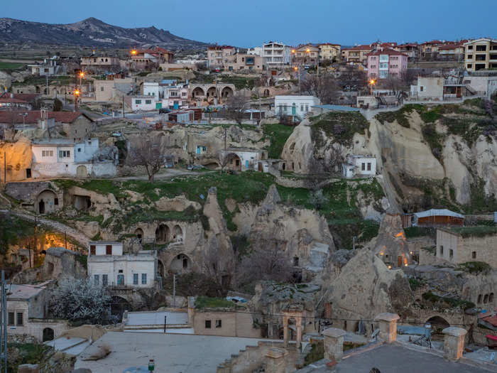 Cappadocia in Turkey is famous for its cave homes, and some are still lived in today.