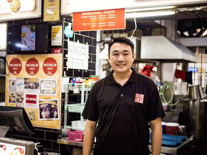 Ryan Quah, 40, runs a hawker that