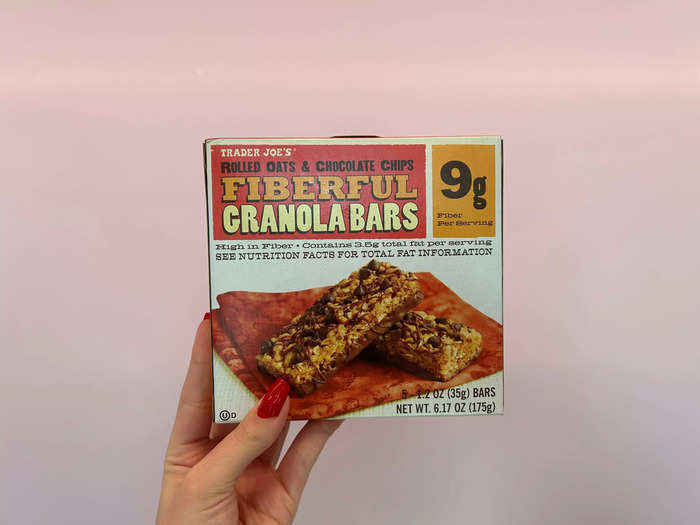 The Fiberful granola bars are perfect to keep in your bag.