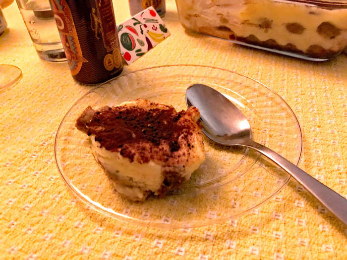 I can never say no to tiramisu.