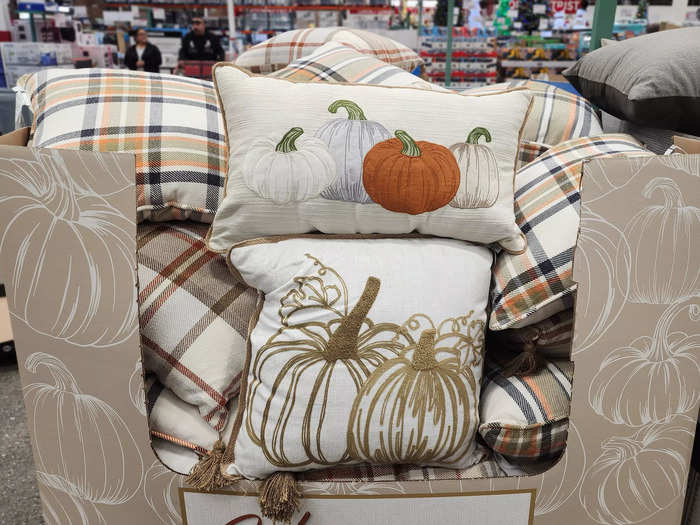 Decorate your home with the Brentwood Originals harvest pillows.