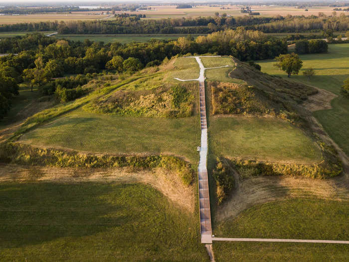 Cahokia Mounds, Illinois