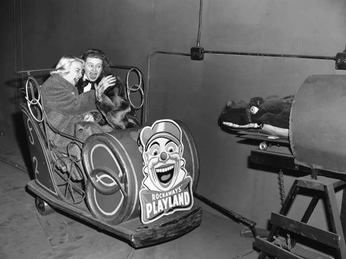 Amusement parks were a little simpler back in the day.