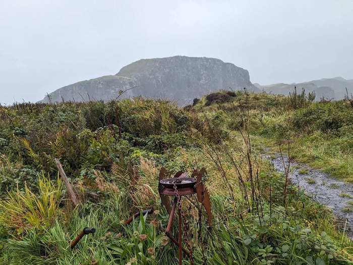 As we continued on our journey, we spotted this sign directing us to a lookout point.