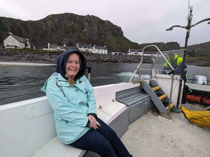 My partner and I recently spent an evening on Easdale, a tiny island in Scotland with 60 residents.