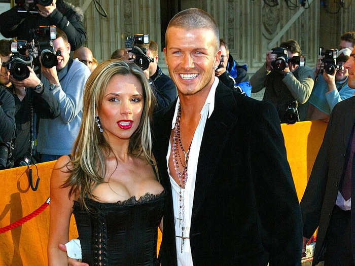 September 2004: David and Victoria Beckham sue the News of the World over affair reports.