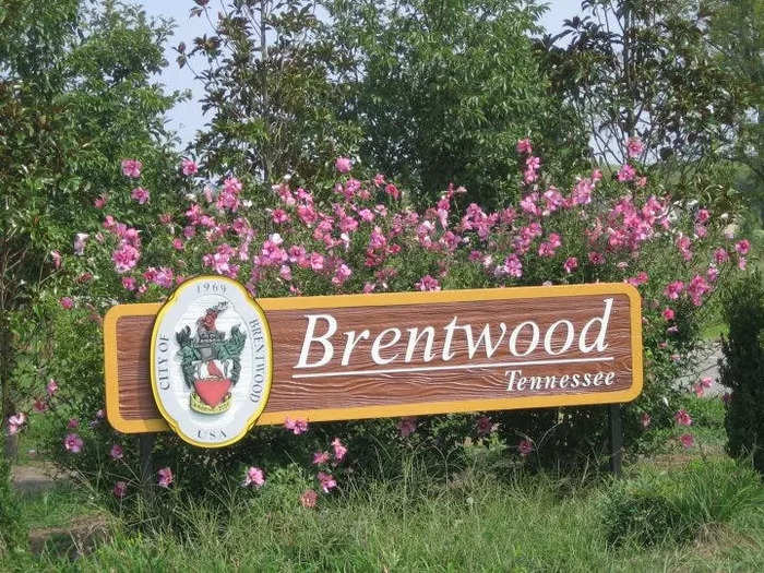 3. Brentwood, Tennessee