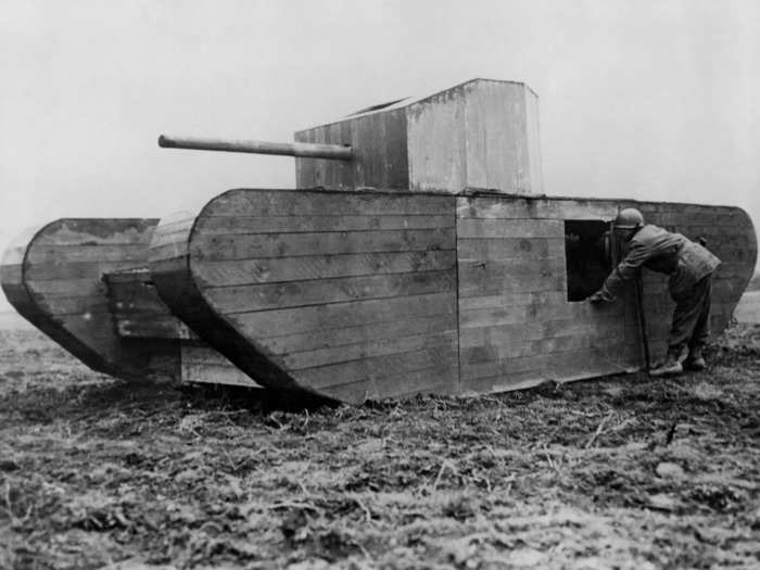 WWII saw a significant increase in dummy tanks, and decoys were even integral to D-Day and the storming of Normandy.