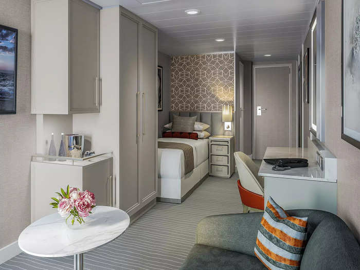 The new Oceania vessel, the Vista, finally set sail in May with single-person "concierge level" veranda staterooms, a first for the cruise line.