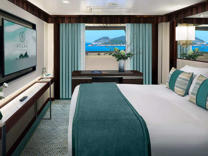 In 2021, both Oceania Cruises and Atlas Ocean Voyages announced its then-upcoming ships will have staterooms designed for solo travelers.