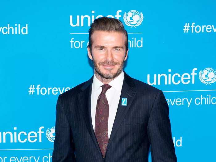 While they spend plenty of money, the Beckhams also donate a lot to charity.