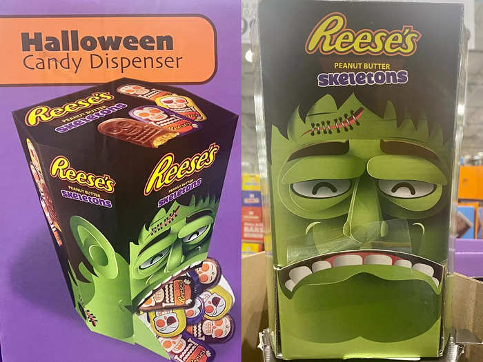 In terms of Halloween-themed items, the first I saw was this Frankenstein