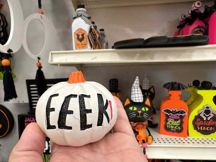 At Michaels, spooky season was in full effect.