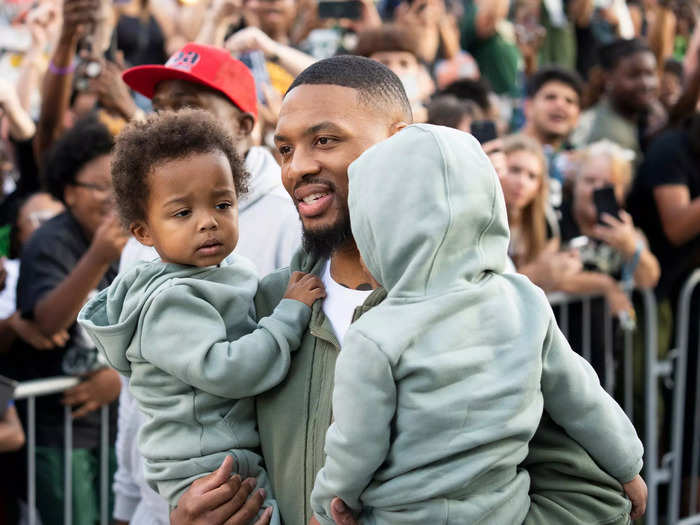 As a father of three, Lillard is committed to using his wealth to take care of his loved ones.