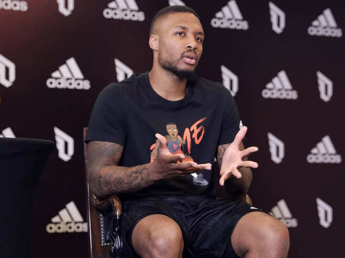 Lillard has reportedly earned nine figures from endorsement deals and business ventures.