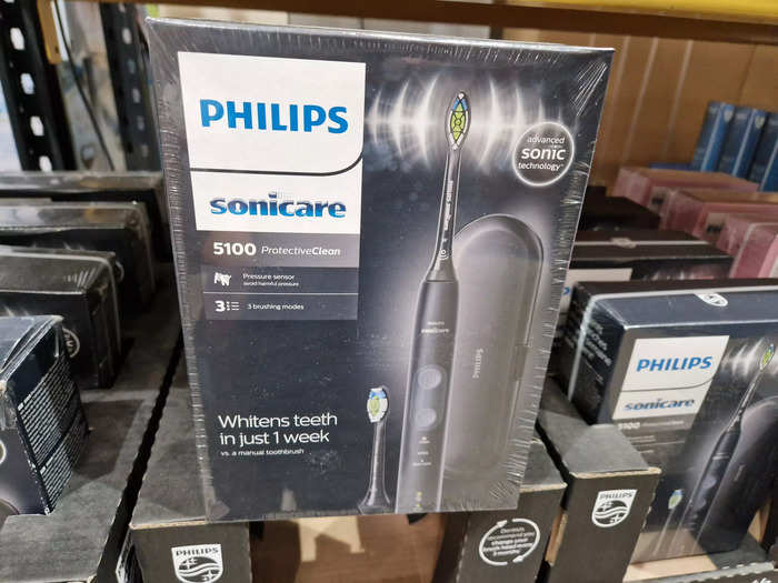 I swear by my Philips Sonicare toothbrush.