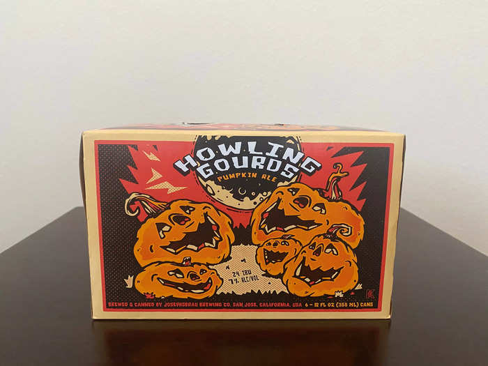 The Howling Gourds pumpkin ale, which was only available on the West Coast, was overly sour, in our opinion.