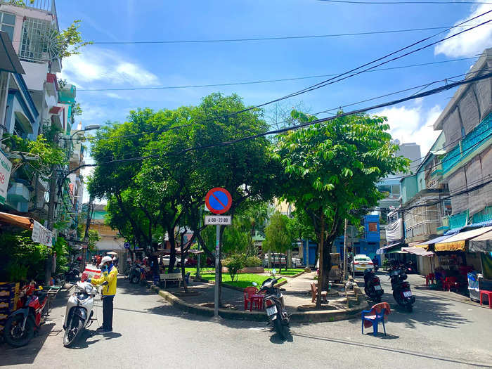 District 4 is made up of low-rise terraced housing.