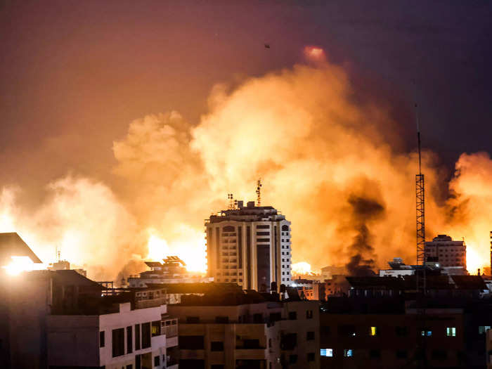 On Monday, Prime Minister Benjamin Netanyahu announced a "complete siege" of Gaza as Israeli forces continued to bombard the Palestinian enclave with airstrikes.