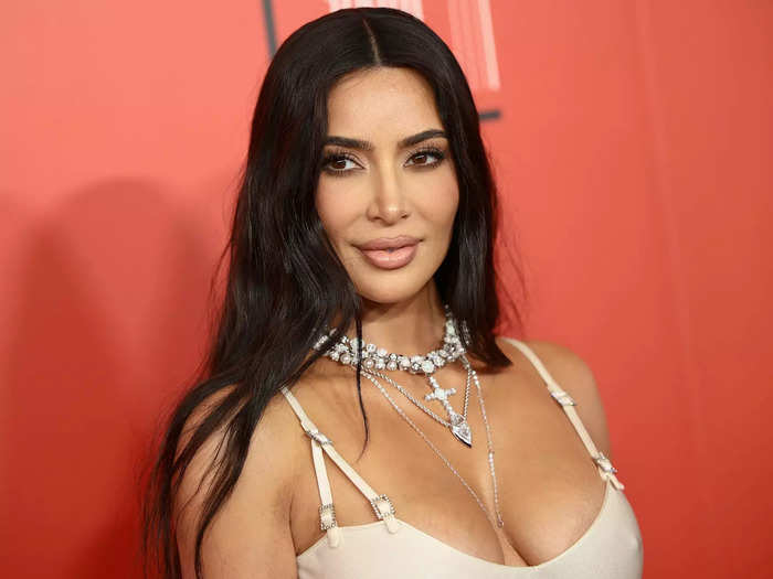 Kim Kardashian sparked backlash after tweeting about going to film "American Horror Story: Delicate." 