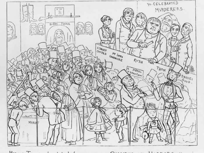 In 1846, she officially established the macabre Chamber of Horrors, which, of course, attracted the most visitors.