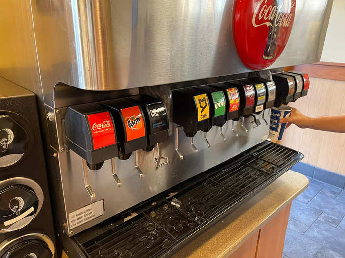 A saving grace for the Value Basket was the self-serve soda.