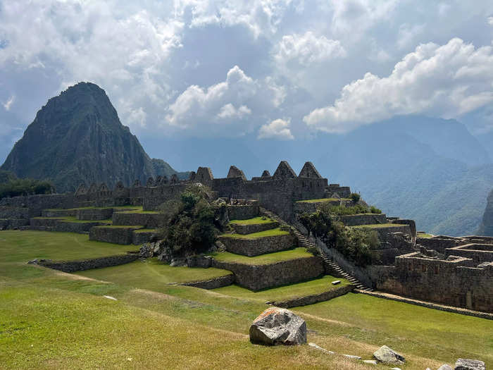 I took in the incredible views and learned about Machu Picchu