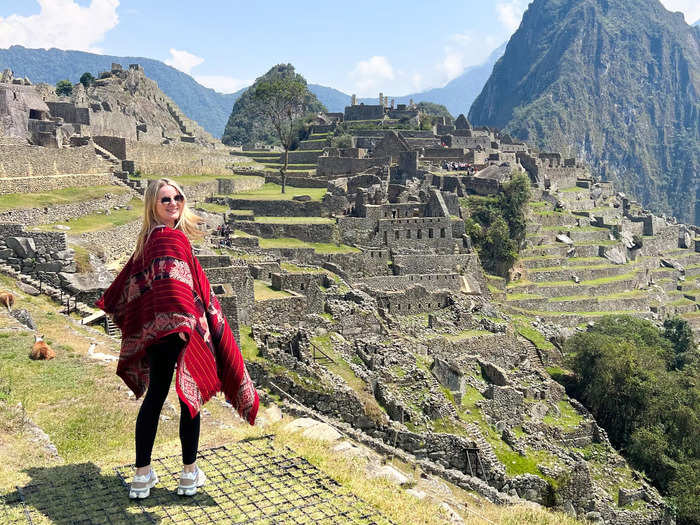 We finally arrived and made our way to Machu Picchu.