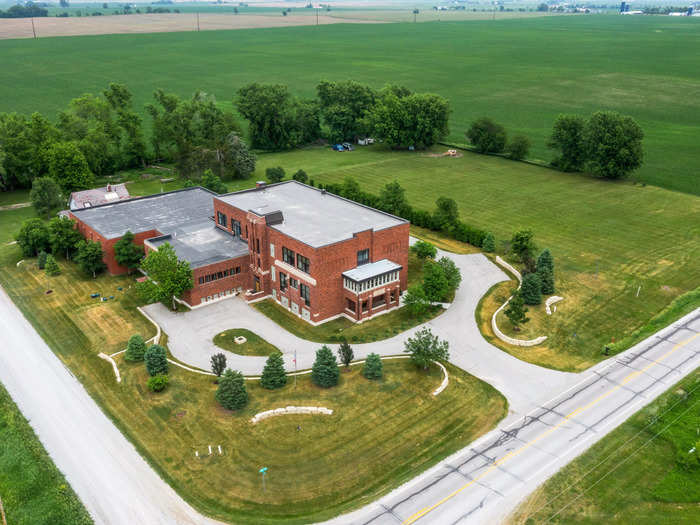 Originally constructed as the Milford Township School in 1923, the structure was built locally and became a beloved location among residents.