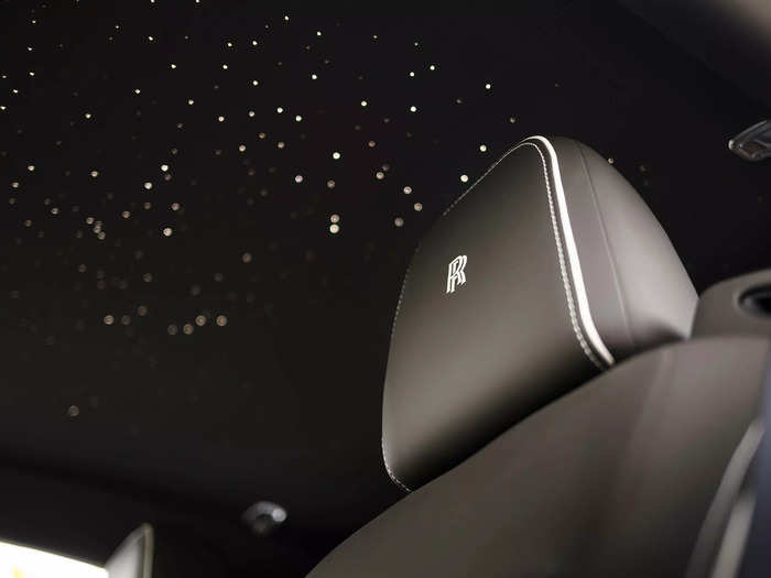 My Ghost came with Rolls-Royce’s famous Starlight headliner, which relies on thousands of hand-cut, fiber-optic lights to mimic the look of a glistening night sky. 